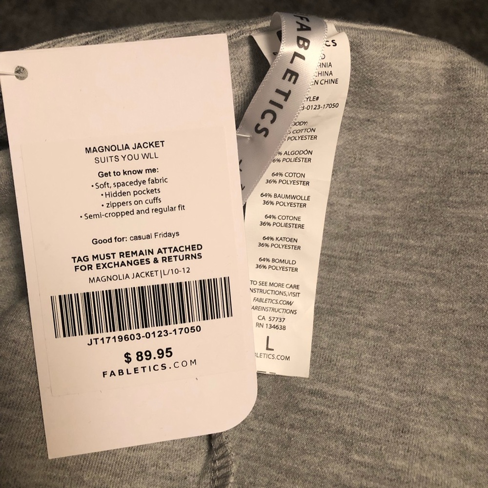 Fabletics cropped jacket - Picture 5 of 5